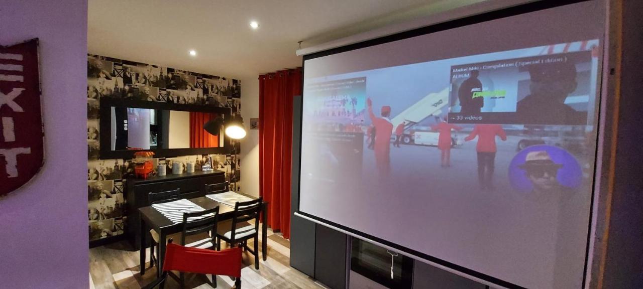 Appartement Cinema Video-Projecteur Et Garage Онфлёр Экстерьер фото